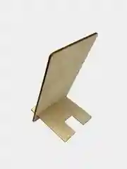 Бежевый подставка для телефона деревянная
