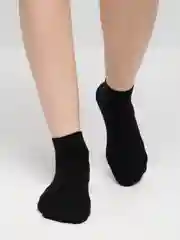 Черный носки короткие хлопковые