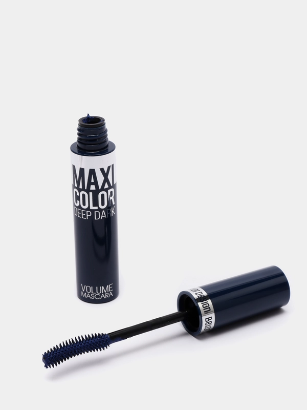Тушь для ресниц объемная  Maxi Color, синяя