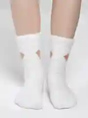 Белый носки женские, теплые