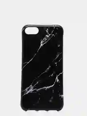 Черный мраморный чехол для iPhone 7/8/SE2020,XR,11,12