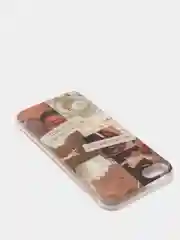 Коралловый меланж матовый чехол для iPhone 7/8/SE2020,XR,11,12