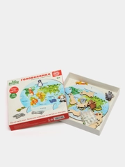 Деревянная игрушка "Животные мира", с крючками