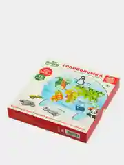 Деревянная игрушка "Животные мира", с крючками