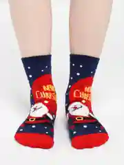 Индиго носки новогодние
