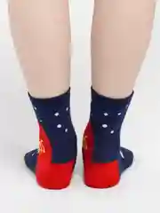 Индиго носки новогодние