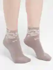 Бежевый носки женские, утепленные