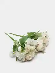 Зеленый искусственные цветы, цветочная композиция, растения, пион, роза, гортензия, букет, зелень