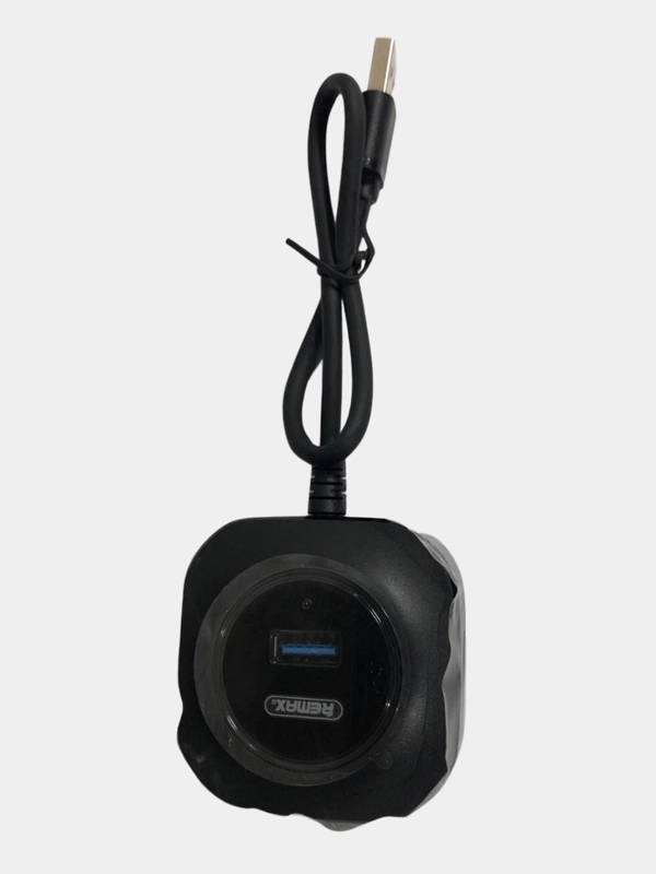 USB Хаб Remax RU-U8, 4 порта, черный