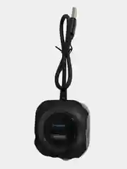 Черный usb Хаб Remax RU-U8, 4 порта, черный