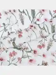 Конфетный платок женский из хлопка с принтом