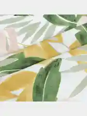 Песочный хаки платок женский из хлопка с принтом