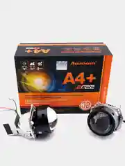 Светодиодные LED линзы AOZOOM A4+ 2022 3" 5500K, автомобильные, 2 штуки