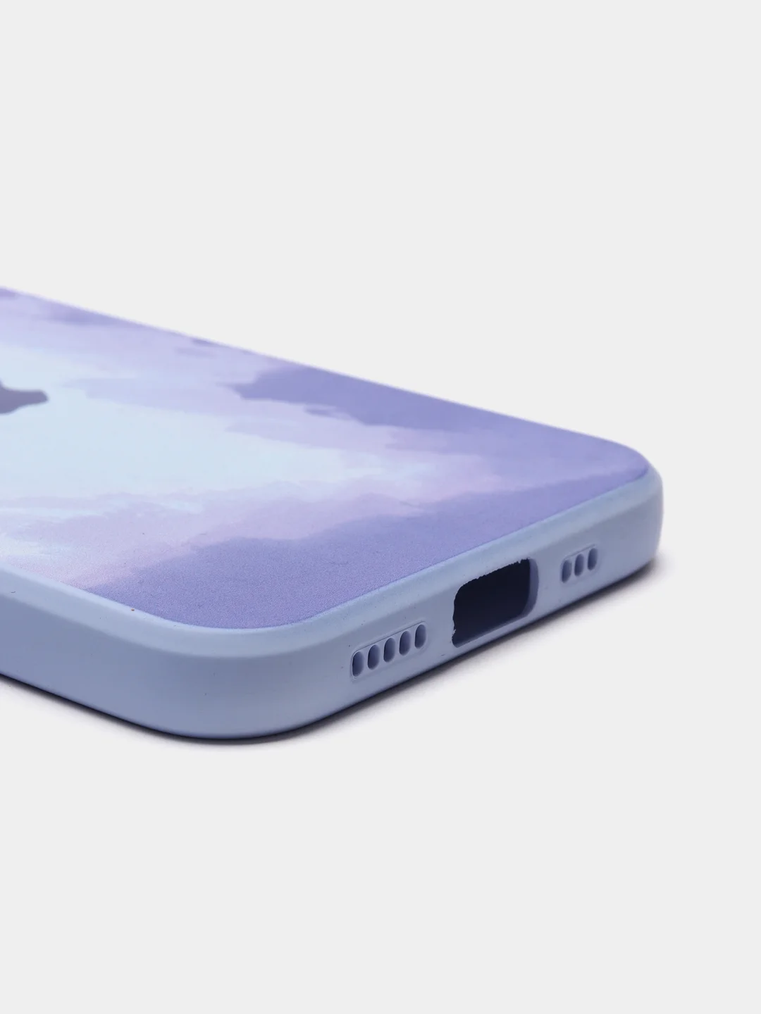 Голубой чехол силиконовый для Apple iPhone 12promax/12pro/12/12mini/11promax/11/11pro/8/7
