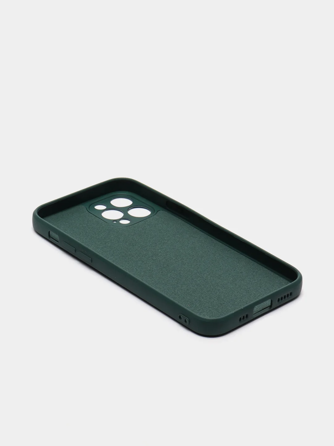 Зеленый чехол силиконовый для Apple iPhone 12promax/12pro/12/12mini/11promax/11/11pro/8/7