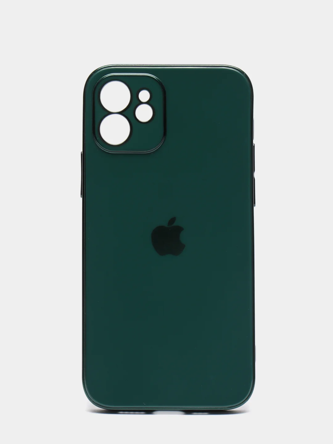 Тёмно-зелёный чехол силиконовый для Apple iPhone 12mini/12promax/12pro/12/11//11pro/11promax/MAX/7/8/7+