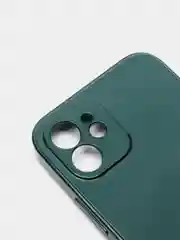 Тёмно-зелёный чехол силиконовый для Apple iPhone 12mini/12promax/12pro/12/11//11pro/11promax/MAX/7/8/7+