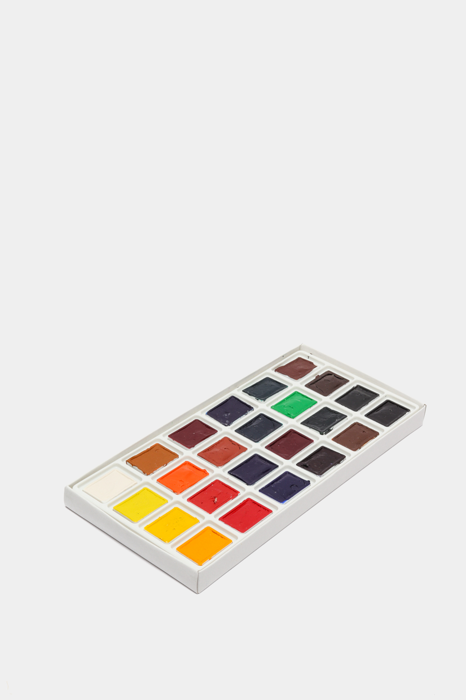 Краски акварельные Сонет, 24 цвета в кюветах купить по цене 728 ₽ винтернет-магазине KazanExpress