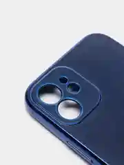 Синий чехол силиконовый для Apple iPhone 12mini/12promax/12pro/12/11//11pro/11promax/MAX/7/8/7+