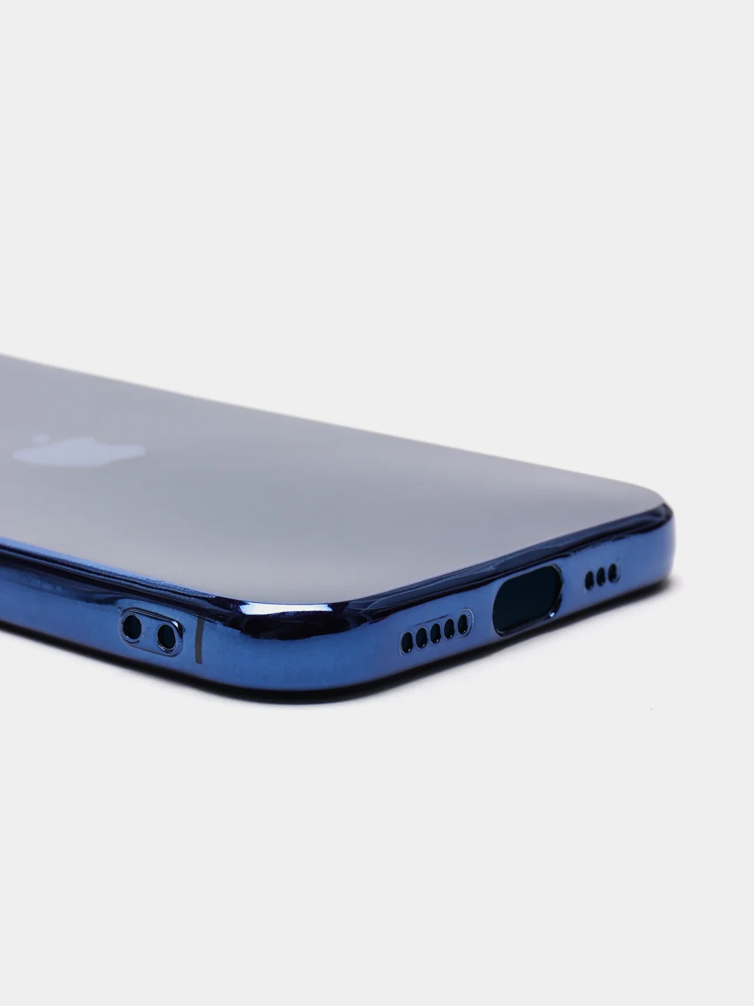 Синий чехол силиконовый для Apple iPhone 12mini/12promax/12pro/12/11//11pro/11promax/MAX/7/8/7+