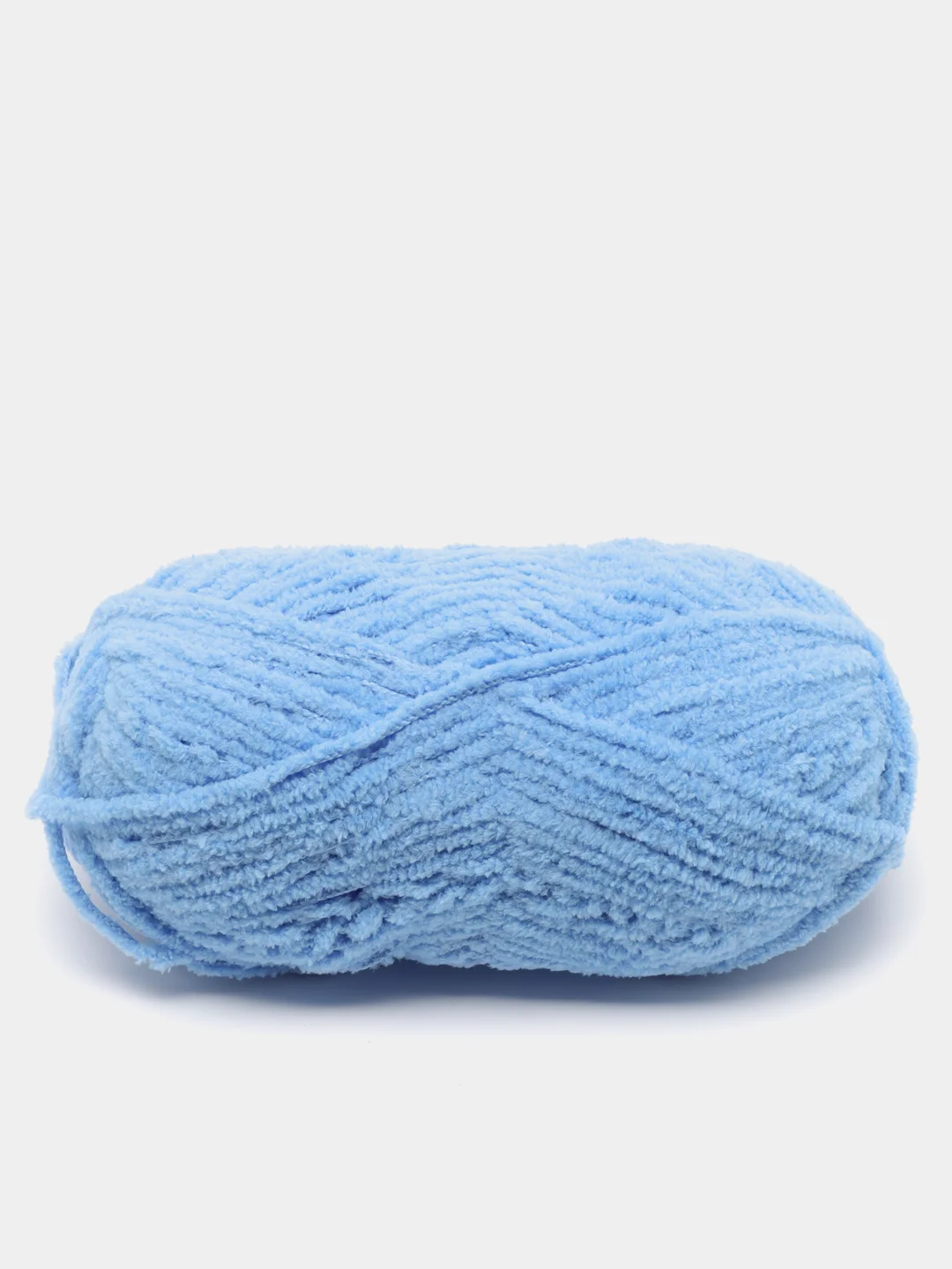 Голубой плюшевая пряжа Alize Softy Plus ( Софти плюс)