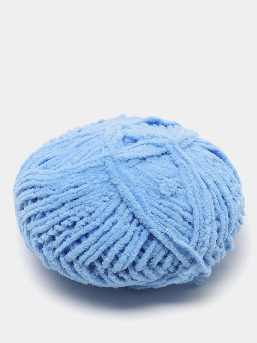 Голубой плюшевая пряжа Alize Softy Plus ( Софти плюс)