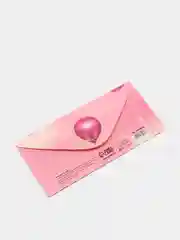 Розовый конверт для денег "С Днем рождения!", открытка