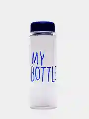 Синий бутылка для воды My Bottle в мешке, 500 мл