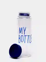 Синий бутылка для воды My Bottle в мешке, 500 мл