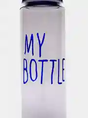 Синий бутылка для воды My Bottle в мешке, 500 мл