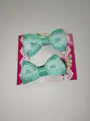 Салатовый заколки для волос Бантик (2 ШТ)