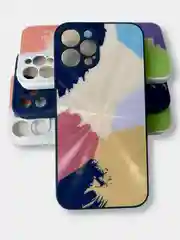 Чехол на iPhone 11, 12 Pro, 12 Pro Max с принтом и эффектом голограммы