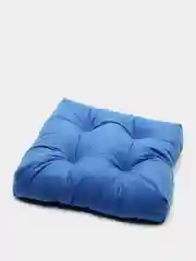 Синий подушка для сидения MATEX "VELOURS", 40 х 40 х 8 см
