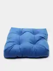 Синий подушка для сидения MATEX "VELOURS", 40 х 40 х 8 см