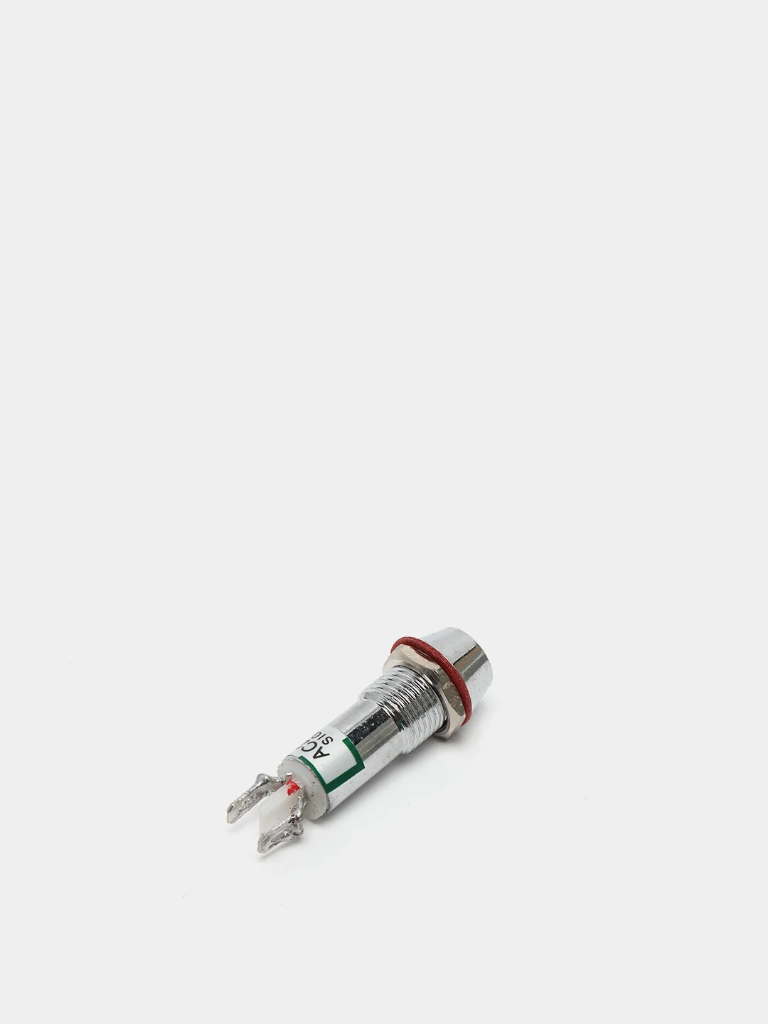 220В Индикатор световой контрольная лампа светодиод в корпусе L-615-R 220V красный (8мм)