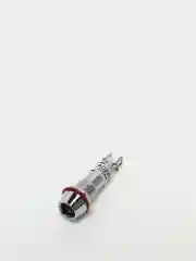 220В Индикатор световой контрольная лампа светодиод в корпусе L-615-R 220V красный (8мм)