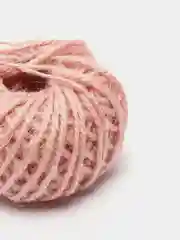 Розовый шпагат джутовый, толщина 2 мм, длина 30 м