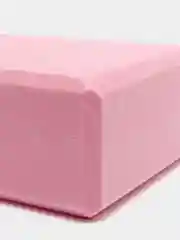 Розовый блок для йоги, кирпич для стрейчинга
