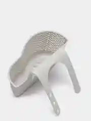 Серый кухонный держатель для губок на раковину и кран, подвесная корзина для губок  цвет серый