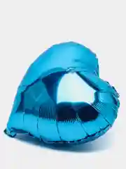 Синий шар Сердце, 45 см