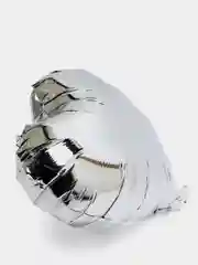 Серебряный шар Сердце, 45 см