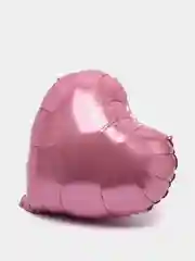 Розовый шар Сердце, 45 см