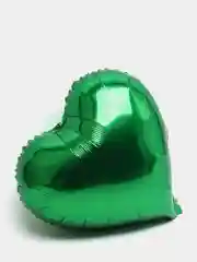 Зеленый шар Сердце, 45 см