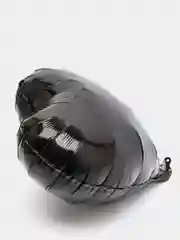 Черный шар Сердце, 45 см