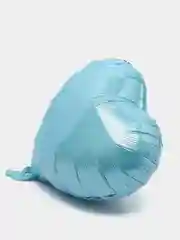 Голубой шар Сердце, 45 см