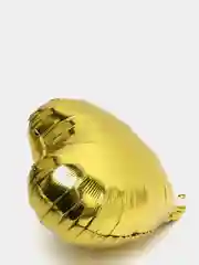 Золотой шар Сердце, 45 см