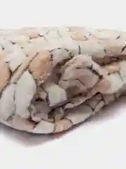 Бежевый меланж плед из бамбука, 200 х 180