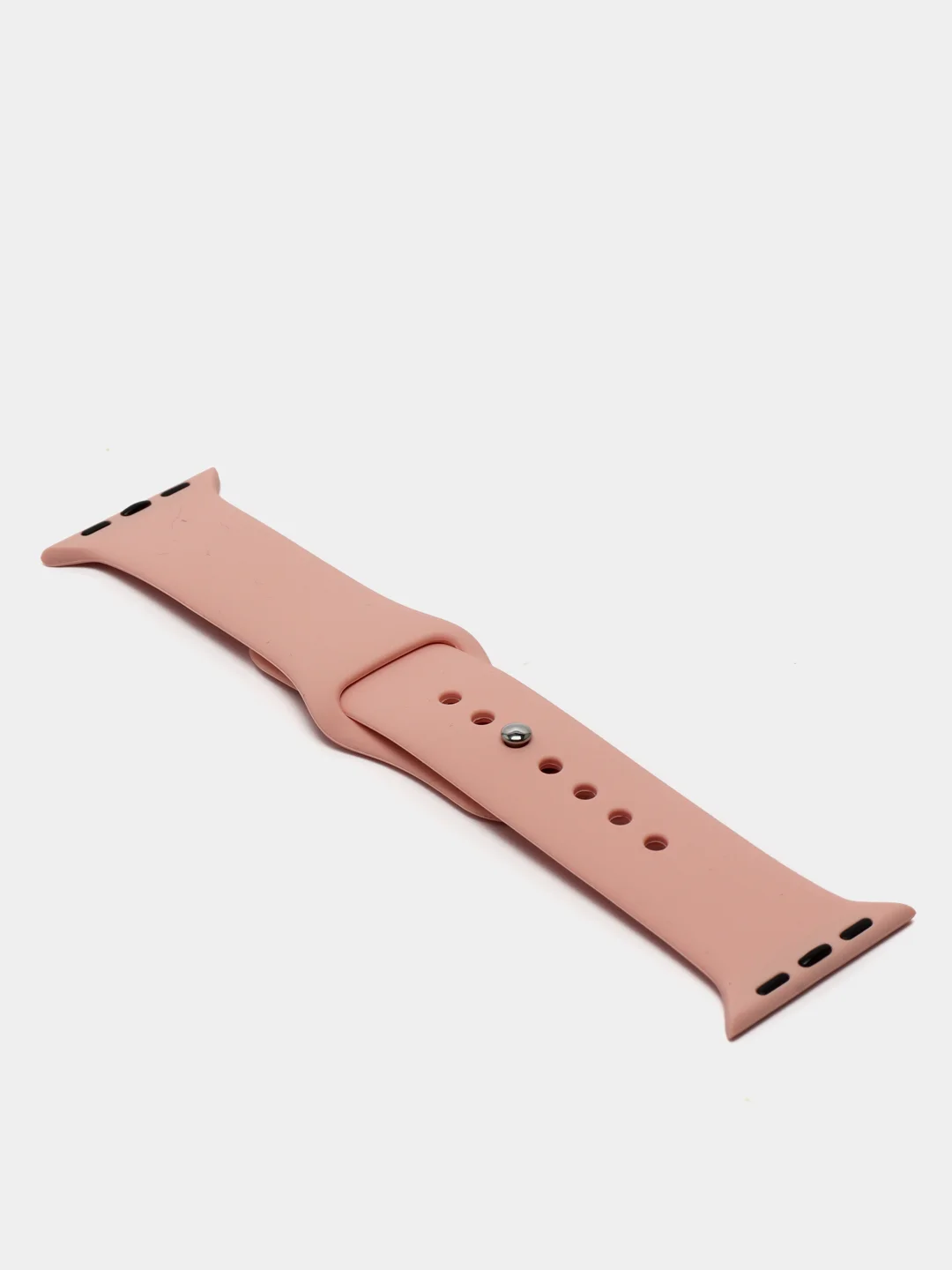 Бежевый силиконовый ремешок для Apple Watch 3,4,5,6,SE на 38/40