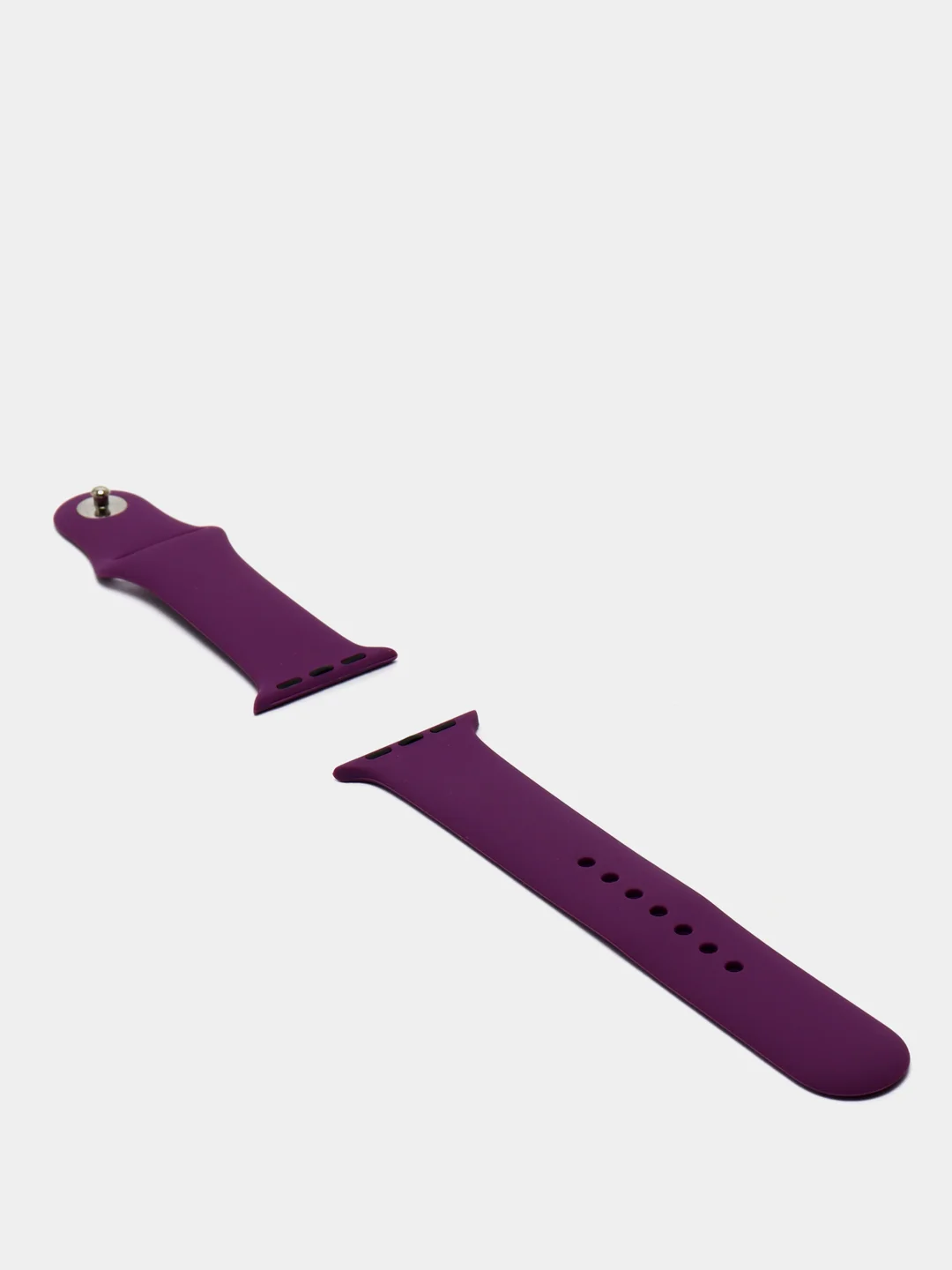 Тёмно-бордовый силиконовый ремешок для Apple Watch 3,4,5,6,SE на 38/40