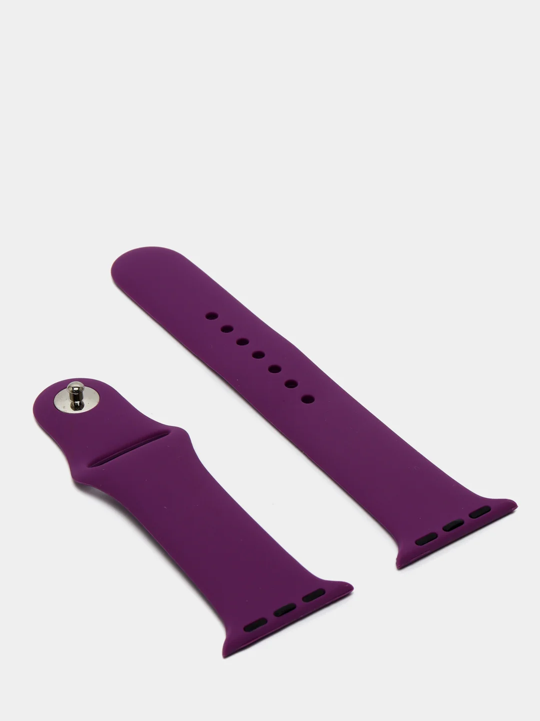 Тёмно-бордовый силиконовый ремешок для Apple Watch 3,4,5,6,SE на 38/40